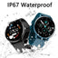 LIGE Smart Watch Men Women Full Touch Screen Sport Fitness Watch Man IP67 Waterproof Bluetooth For Android IOS Smartwatch Men - Slobuy