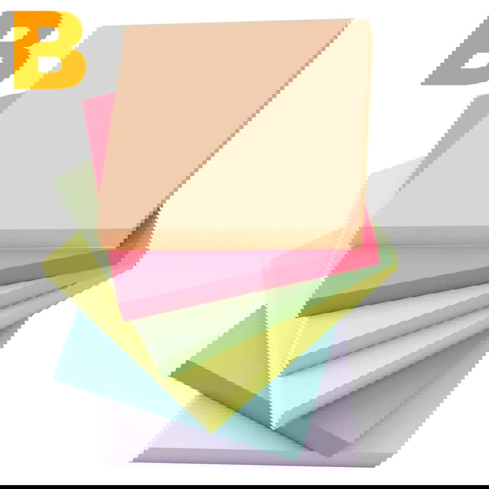 LOLEDE Notepad Index Sticky Notes Kawaii Stationery Supplies Note Stationery & Office Accessories Notebooks Scratch Paper Postit - Slobuy