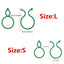 S/L 2 Size Garden Vine Strapping Clips Plant Bundled Buckle Ring Holder Tomato Garden Plant Stand Tool Garden Decor  Accessories - Slobuy