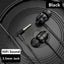 L Jack Magnetic Gamer Wired Earphones Gaming Green Metal HiFi Bass Stereo 3.5mm Type C Earbuds For Phone Computer Mic Headphones - Slobuy