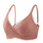 Lace Breastfeeding Bras Maternity Nursing Bra for Feeding Nursing Underwear Clothes for Pregnant Wirefree Breathable Bra - Slobuy