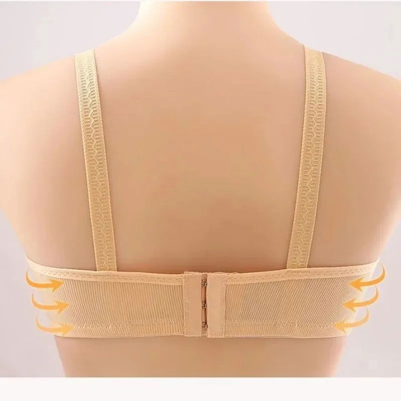 Lactation Underwear for Pregnant Women Women's Thin Gathered Anti-sagging Underwear Pre-pregnancy Postpartum Breastfeeding Bra - Slobuy