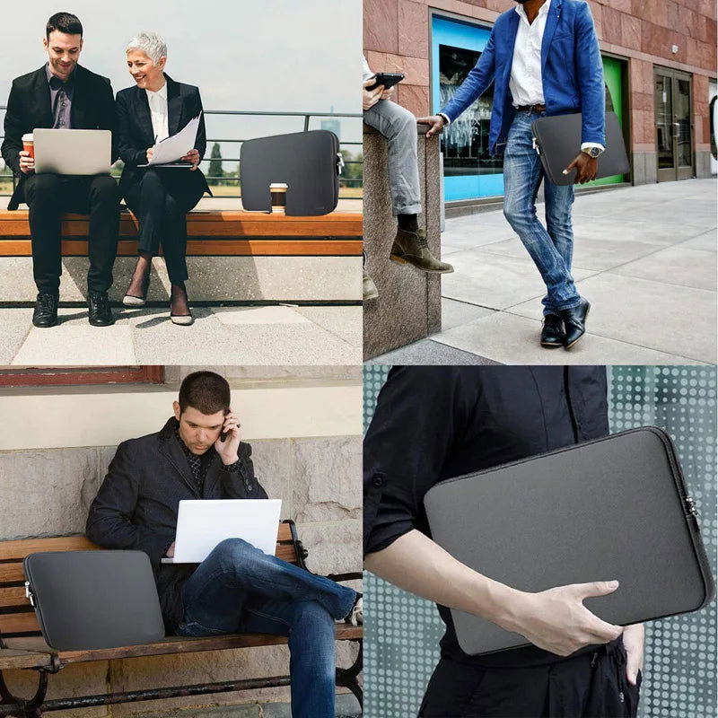 Laptop Bag For Macbook Air Pro Retina 11 12 13 14 15 15.6 inch Laptop Sleeve Case PC Tablet Case Cover for Xiaomi Air HP Dell - Slobuy