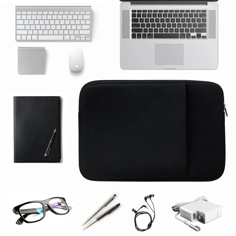 Laptop Bag Notebook Case Sleeve Cover 11 12 14 15 15.6 Inch For Macbook Pro Air Retina 13 For Xiaomi Huawei HP Dell Lenovo - Slobuy