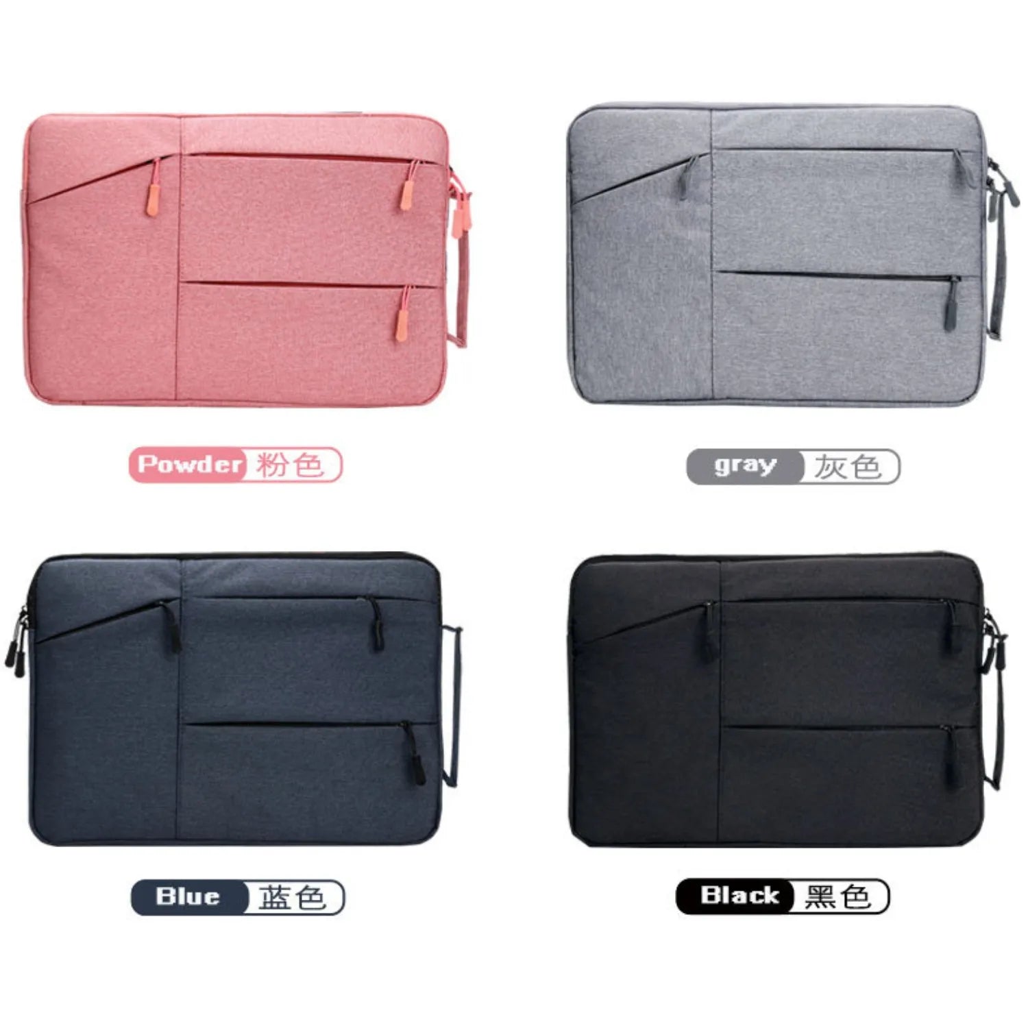 Laptop Bag PC Case 13 14 15 Cover Funda Sleeve Portable Case For Macbook Air Pro 12 13.3 14.1 15.6 Inch Redmi Mac book M1 Laptop - Slobuy