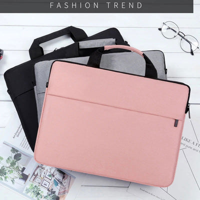 Laptop Bag Women 2023 13.3 14.1 15.6 17 Inch Office Notebook Sleeve Case Travel Computer Handbag Elegant Fashion Luxury - Slobuy