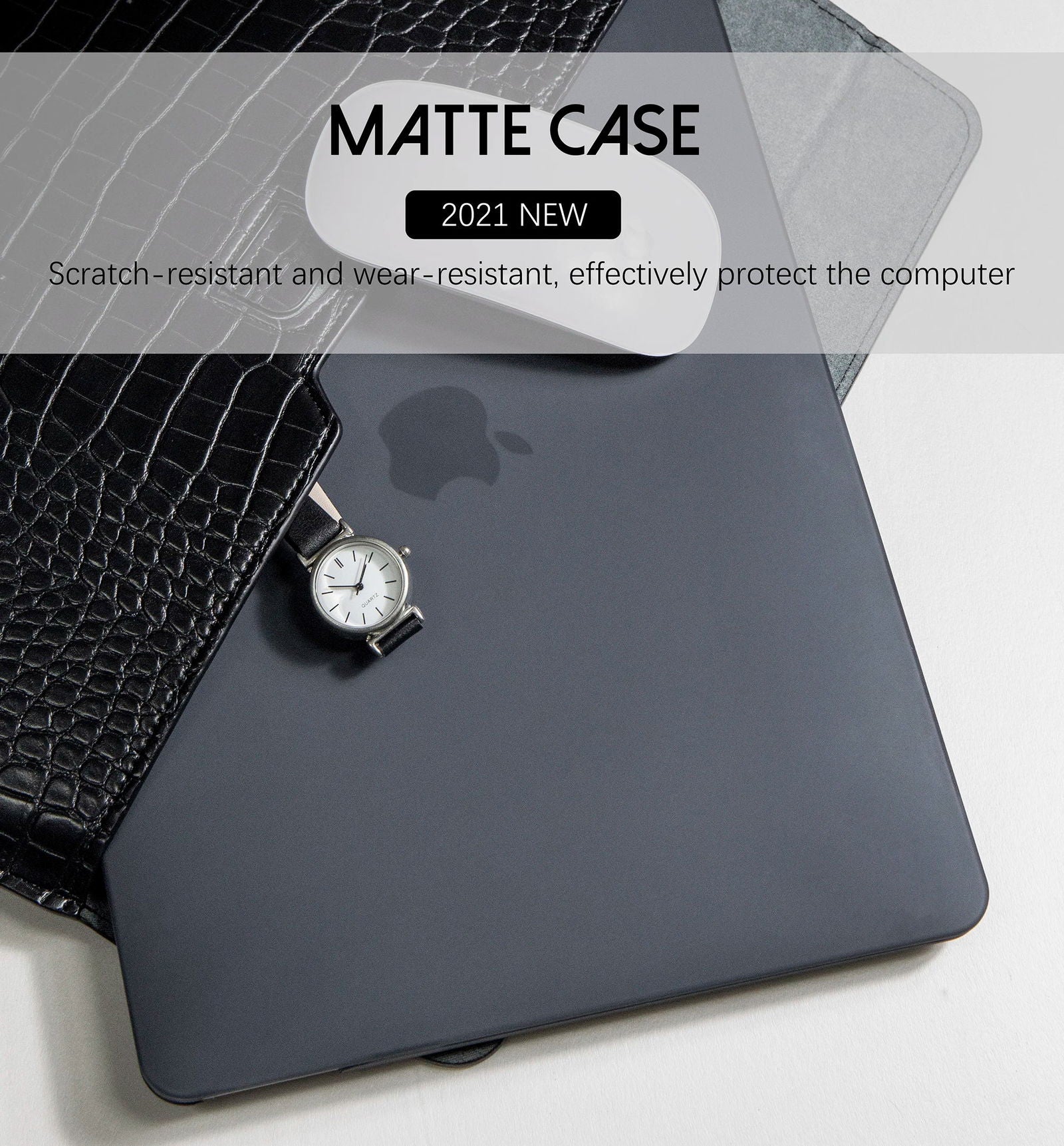 Laptop Case for Macbook Air 13 Case M1 Chip Pro 13 2023 M2 Air 13.6 15 Funda for Macbook Pro 14 case 2023 M3 Pro 16 shell - Slobuy