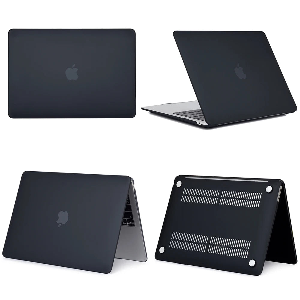 Laptop Case for Macbook Air 13 Case M1 Chip Pro 13 2023 M2 Air 13.6 15 Funda for Macbook Pro 14 case 2023 M3 Pro 16 shell - Slobuy