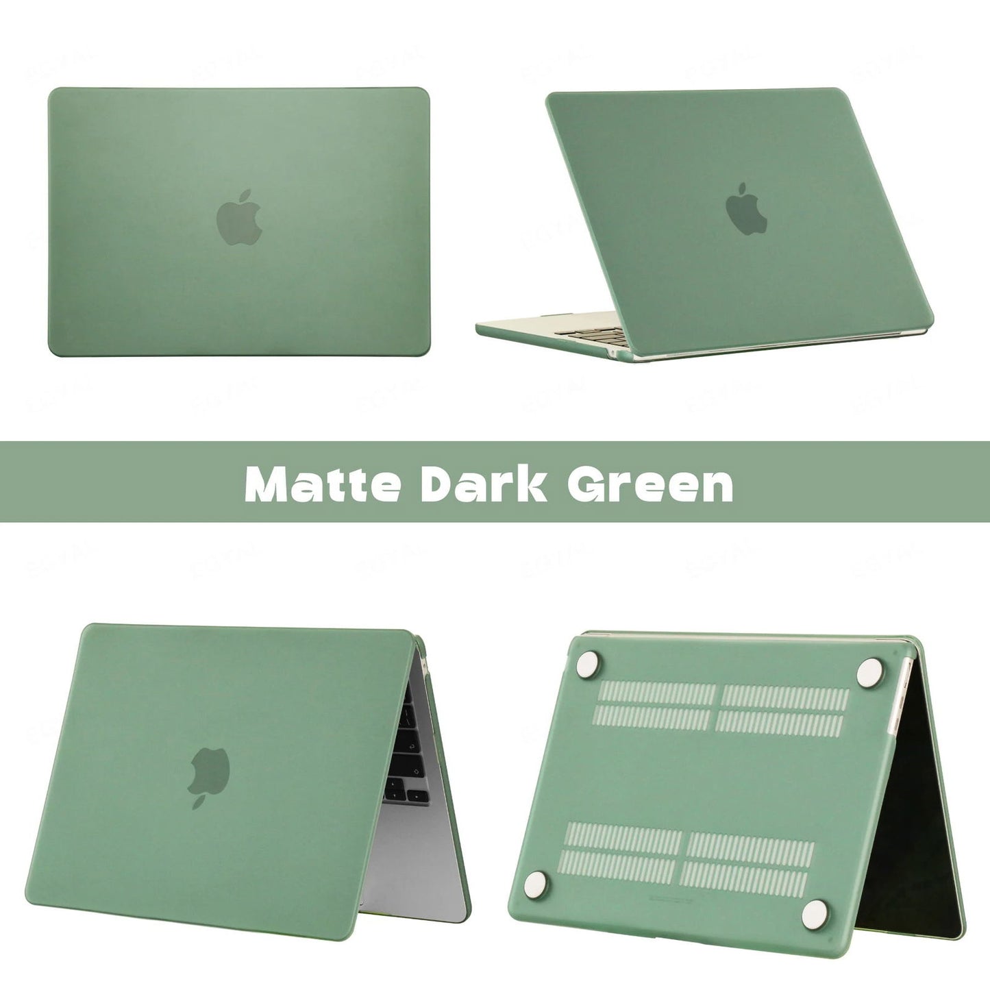 Laptop Case for Macbook Air 13 Case M1 Chip Pro 13 2023 M2 Air 13.6 15 Funda for Macbook Pro 14 case 2023 M3 Pro 16 shell - Slobuy