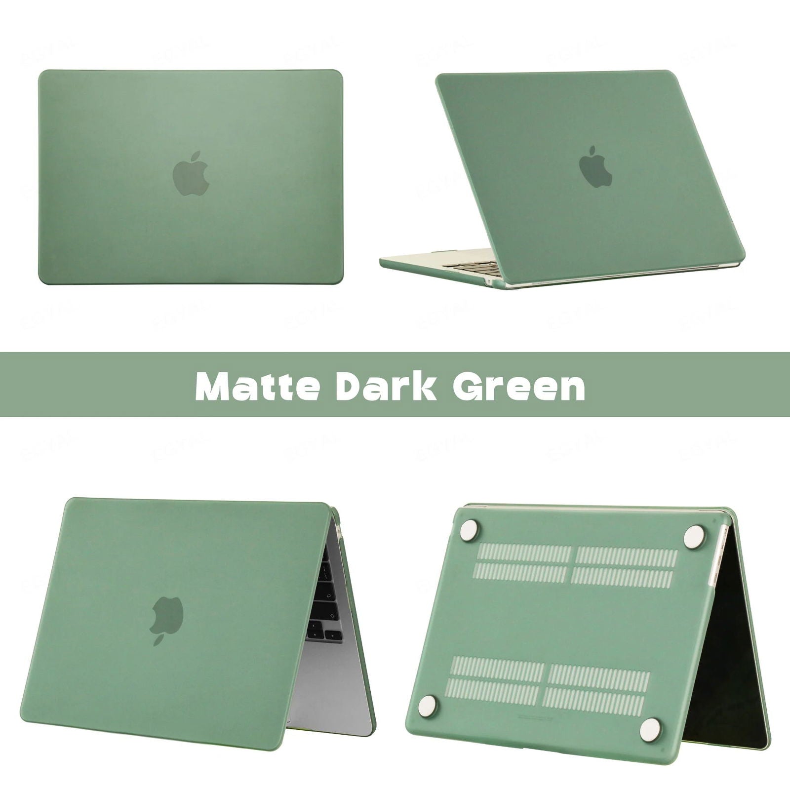 Laptop Case for Macbook Air 13 Case M1 Chip Pro 13 2023 M2 Air 13.6 15 Funda for Macbook Pro 14 case 2023 M3 Pro 16 shell - Slobuy