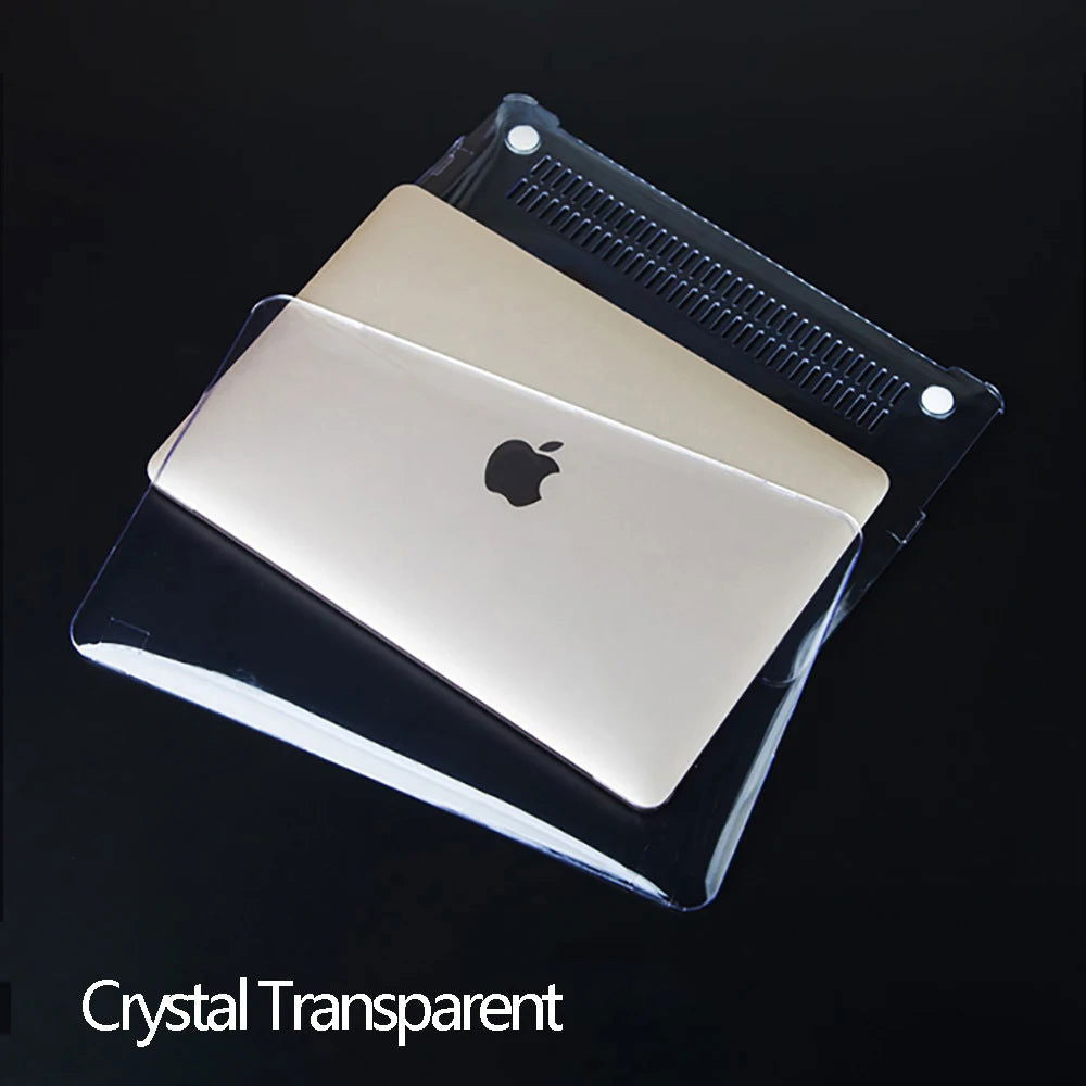 Laptop Case for Macbook Air 13 Case M1 Chip Pro 13 2023 M2 Air 13.6 15 Funda for Macbook Pro 14 case 2023 M3 Pro 16 shell - Slobuy