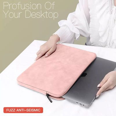 Laptop Sleeve Case 13 14 15.4 15.6 Inch For HP DELL Notebook bag Carrying Bag Macbook Air Pro 13.3 Shockproof Case for Men Women - Slobuy