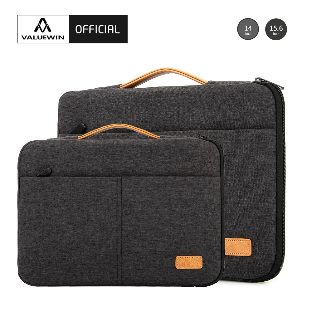Laptop Sleeve bag 14 15.6 Inch Notebook Pouch For Macbook HP Dell Acer Shockproof Computer Briefcase Travel Business Men Case - Slobuy