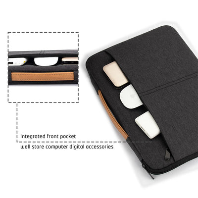 Laptop Sleeve bag 14 15.6 Inch Notebook Pouch For Macbook HP Dell Acer Shockproof Computer Briefcase Travel Business Men Case - Slobuy