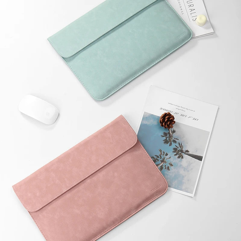 Laptop Sleeve bag Cases For Macbook Pro Air 13.3 M1 M2 13.6 11 14 16 15 XiaoMi 15.6 Notebook Cover HP Matebook Shell Accessories - Slobuy