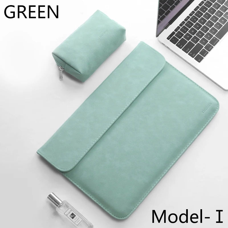 Laptop Sleeve bag Cases For Macbook Pro Air 13.3 M1 M2 13.6 11 14 16 15 XiaoMi 15.6 Notebook Cover HP Matebook Shell Accessories - Slobuy