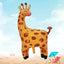 Large Animal Foil Balloons Monkey Lion Zebra Elephant Giraffe Crocodile Balloon Children's Day Birthday Party Decorations - Slobuy