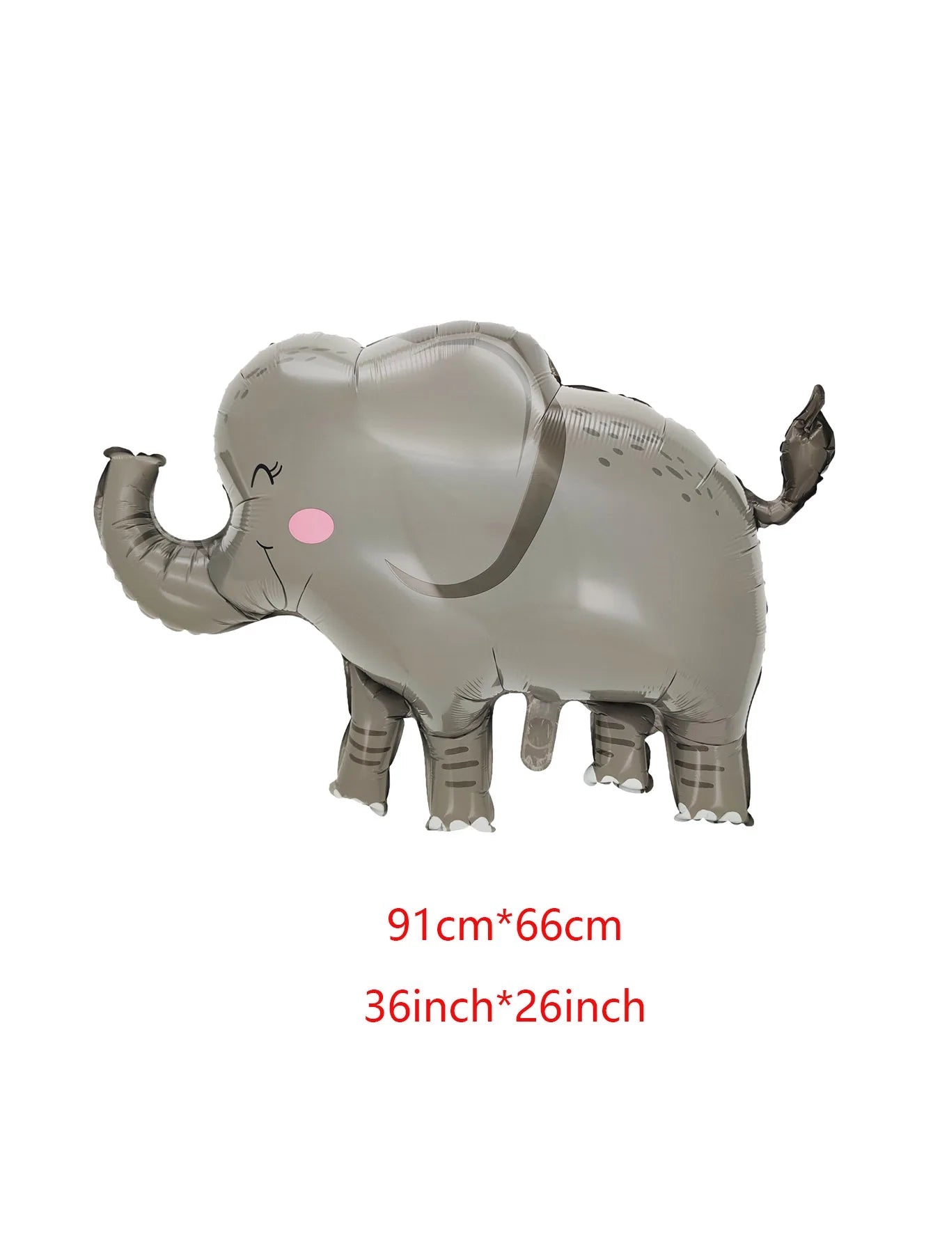 Large Animal Foil Balloons Monkey Lion Zebra Elephant Giraffe Crocodile Balloon Children's Day Birthday Party Decorations - Slobuy