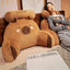 Large Backrest Cushion Lumbar Support Pillow Triangle Reading Pillow Soft Headboard Cushion Can Be Disassembled Washed Office - Slobuy