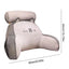 Large Backrest Cushion Lumbar Support Pillow Triangle Reading Pillow Soft Headboard Cushion Can Be Disassembled Washed Office - Slobuy