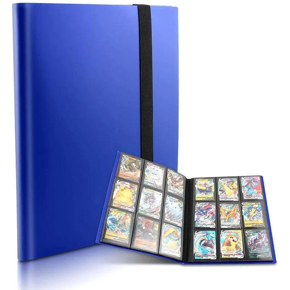 Large Capacity Portable Game Card Collective Book Baseball Cards Holder Storage Album Protector Collector Collect Bags - Slobuy