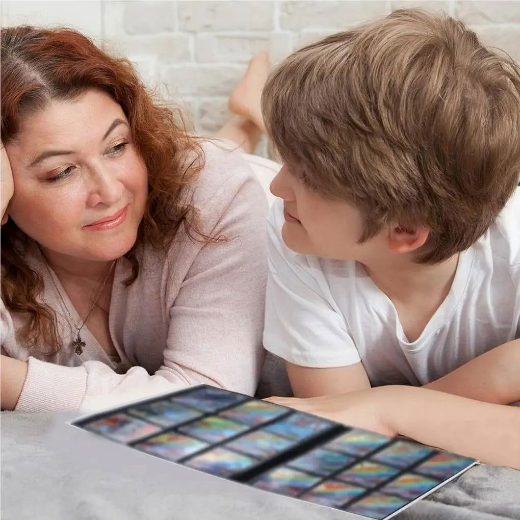 Large Capacity Portable Game Card Collective Book Baseball Cards Holder Storage Album Protector Collector Collect Bags - Slobuy