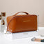 Large Capacity Waterproof Makeup Bag Portable Travel Toiletry European Style Cosmetic Storage Bag Home Use PVC Material Storable - Slobuy