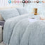 Large Flannel Throw Blanket Long Shaggy Plush Blanket for Couch Sofa Bed Winter Warm Soft Fluffy Faux Fur Bedspread 14 Colors - Slobuy