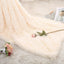 Large Flannel Throw Blanket Long Shaggy Plush Blanket for Couch Sofa Bed Winter Warm Soft Fluffy Faux Fur Bedspread 14 Colors - Slobuy