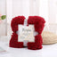 Large Flannel Throw Blanket Long Shaggy Plush Blanket for Couch Sofa Bed Winter Warm Soft Fluffy Faux Fur Bedspread 14 Colors - Slobuy