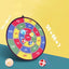 Large Hard Plate Kids Sticky Ball Toy Sticky Ball Indoor Dart Target Plate Outdoor Parent-Child Suction Cup Ball - Slobuy
