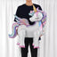 Large Standing Unicorn Foil Balloons for Kids Girls Unicorn Birthday Party Decoration Elephant Animal Balloon Baby Shower Favors - Slobuy