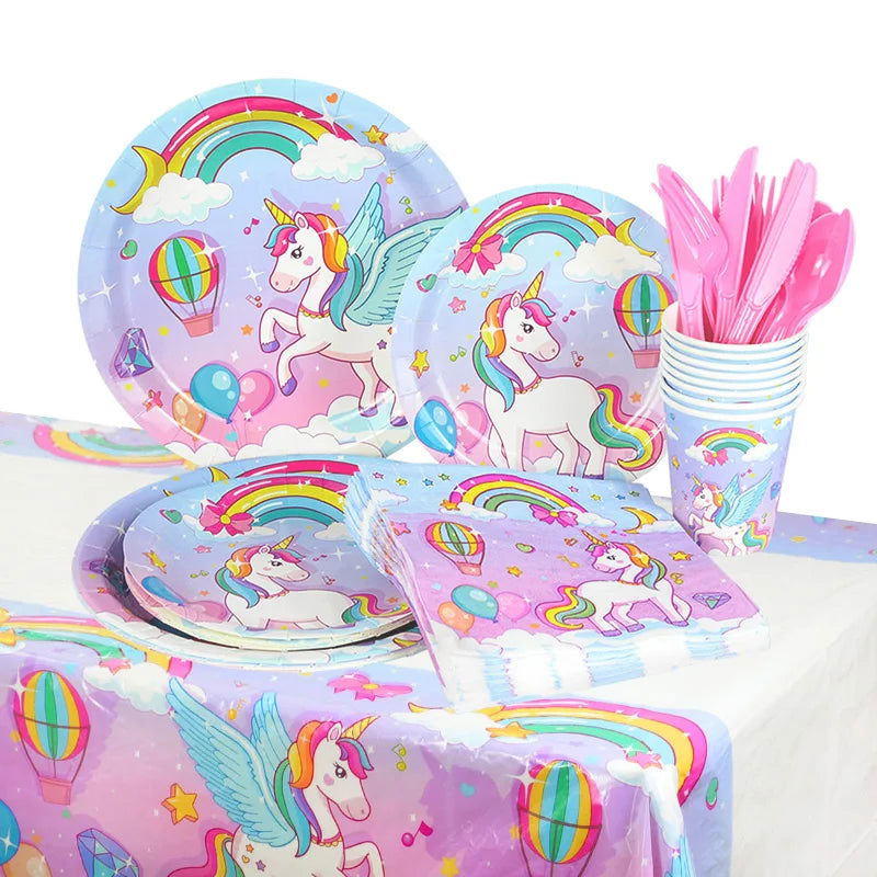 Large Standing Unicorn Foil Balloons for Kids Girls Unicorn Birthday Party Decoration Elephant Animal Balloon Baby Shower Favors - Slobuy
