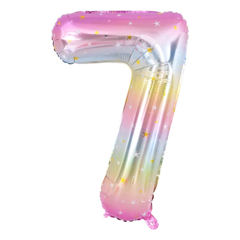 Large Standing Unicorn Foil Balloons for Kids Girls Unicorn Birthday Party Decoration Elephant Animal Balloon Baby Shower Favors - Slobuy