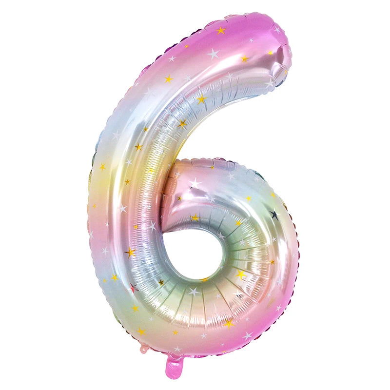 Large Standing Unicorn Foil Balloons for Kids Girls Unicorn Birthday Party Decoration Elephant Animal Balloon Baby Shower Favors - Slobuy