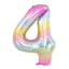 Large Standing Unicorn Foil Balloons for Kids Girls Unicorn Birthday Party Decoration Elephant Animal Balloon Baby Shower Favors - Slobuy