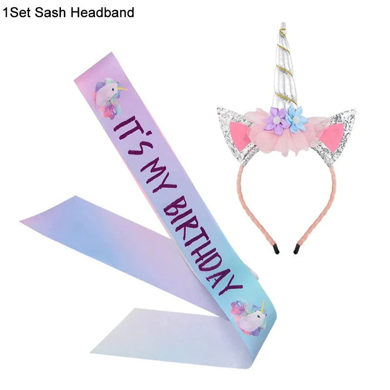Large Standing Unicorn Foil Balloons for Kids Girls Unicorn Birthday Party Decoration Elephant Animal Balloon Baby Shower Favors - Slobuy