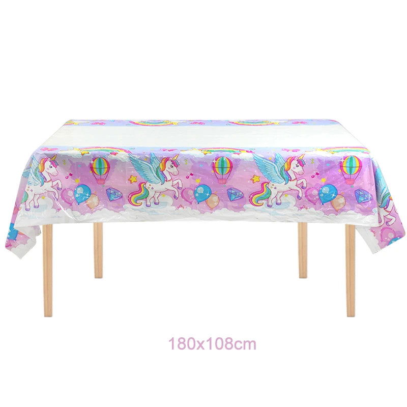 Large Standing Unicorn Foil Balloons for Kids Girls Unicorn Birthday Party Decoration Elephant Animal Balloon Baby Shower Favors - Slobuy