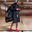 Large mesh sports bag with shoulder straps, drawstring bag for storing basketball, volleyball, baseball, and swimming equipment - Slobuy