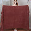 Large thick microfiber bath towel absorbent and quick-drying multifunctional swimming fitness sports beauty salon towel - Slobuy