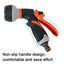 Lawn Spray Watering 8 Spray Modes Garden Tools For Garden Washing Car High Pressure Water Tool Adjustable Hose Sprinkle Nozzle - Slobuy
