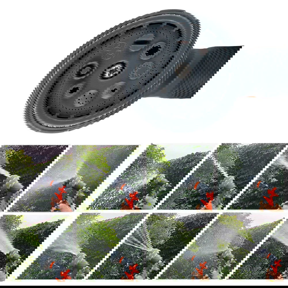 Lawn Spray Watering 8 Spray Modes Garden Tools For Garden Washing Car High Pressure Water Tool Adjustable Hose Sprinkle Nozzle - Slobuy