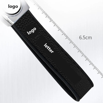 Leather Durable Lanyard Car Keys Chain Rings Buckle Holder for VW Golf Passat Bora Jetta Tiguan CC Scirocco Lavida Santana - Slobuy