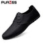 Leather Men Shoes Fashion Formal Men Shoes Moccasins Italian Breathable Male Driving Shoes Black Plus Size 38-47 - Slobuy