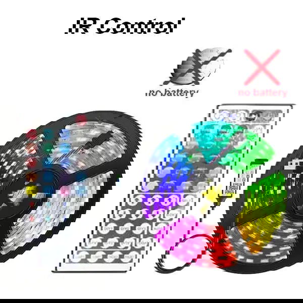 Led Lights 5V 5050 Usb Rgb Led Tape Room Decor Ice String Led Strip 10 Meters Adhesive Ribbon Bedroom Gaming Setup Accessories - Slobuy