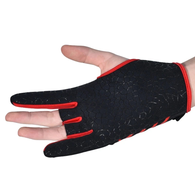 Left and Right Hand Bowling Gloves Non-Slip Bowling Gloves for Men and Women - Slobuy