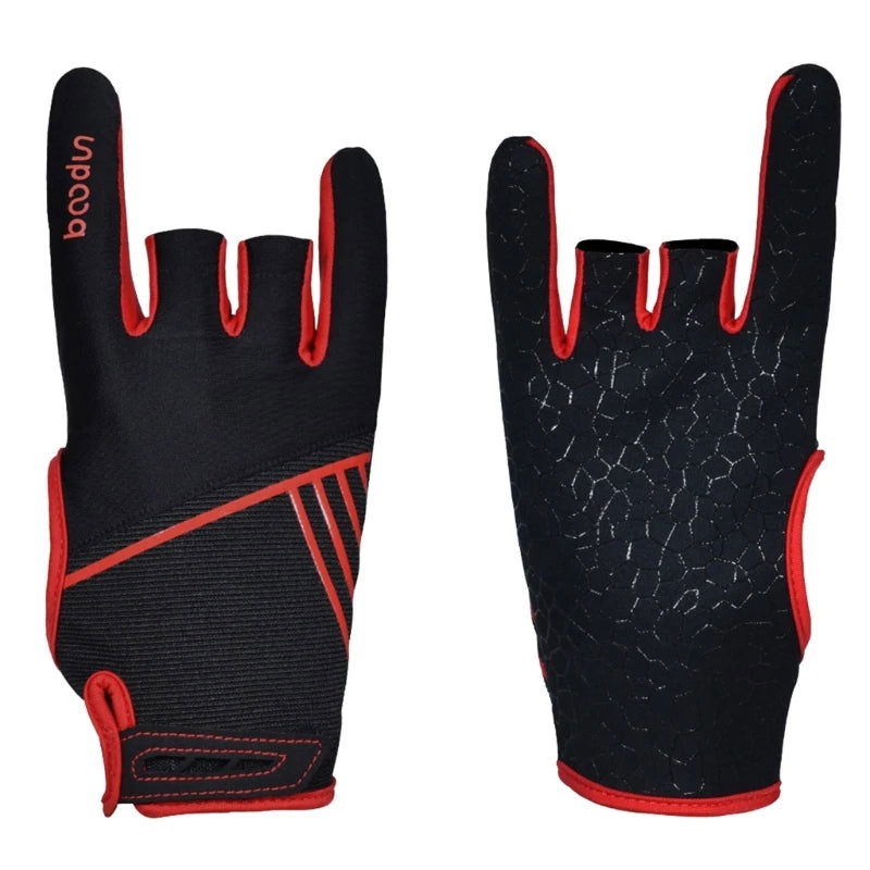 Left and Right Hand Bowling Gloves Non-Slip Bowling Gloves for Men and Women - Slobuy