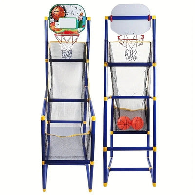 Life Arcade Basketball Game for Kids, Indoor Basketball Hoop Arcade Game With Electronic Basketball Arcade Toddler Basketball - Slobuy