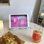 Lifted Laptop Stand Holder, 180° Rotatable Desktop Reading Rack, Ins Style Transparent Acrylic Notebook Stand for Desk Reading - Slobuy