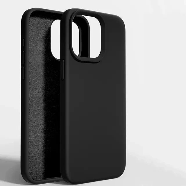 Liquid Silicone Shockproof Case For Apple iPhone 15 14 12 11 13 Pro Max Soft Cute Back Cover For 14 15 Plus Phone Accessories - Slobuy